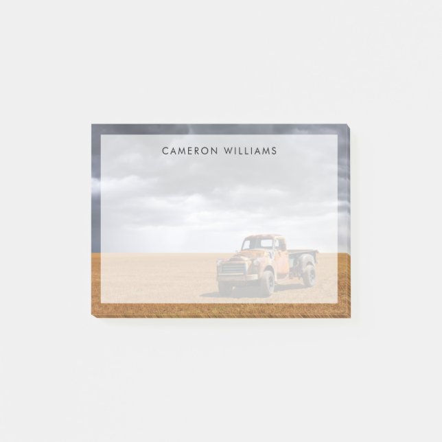 Farms | Old Truck in Field Post-it Notes (Front)