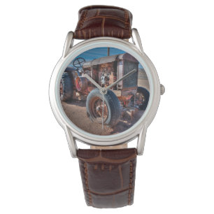 Farms   Rusty Antique Tractor Watch