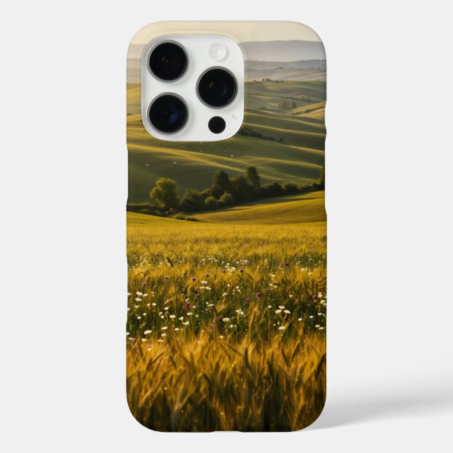 Farms scattered across rolling hills  Case-Mate iPhone case (Back)