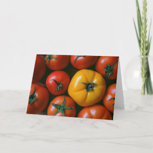 Farms   Shiny Red & Yellow Tomatoes Card