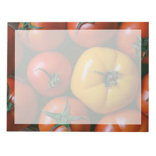 Farms   Shiny Red & Yellow Tomatoes Notepad