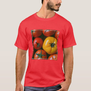 Farms Shiny Red & Yellow Tomatoes T-Shirt
