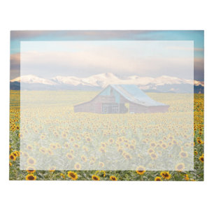 Farms   Sunflower Field Notepad