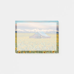 Farms   Sunflower Field Post-it Notes