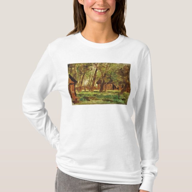 Farmstead under Trees T-Shirt (Front)