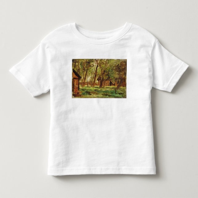 Farmstead under Trees Toddler T-Shirt (Front)