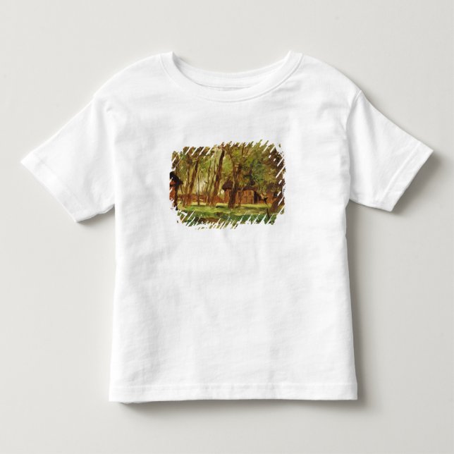 Farmstead under Trees Toddler T-Shirt (Front)