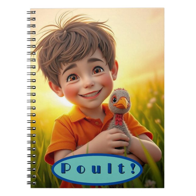Farmyard Chums Poult Notebook (Front)
