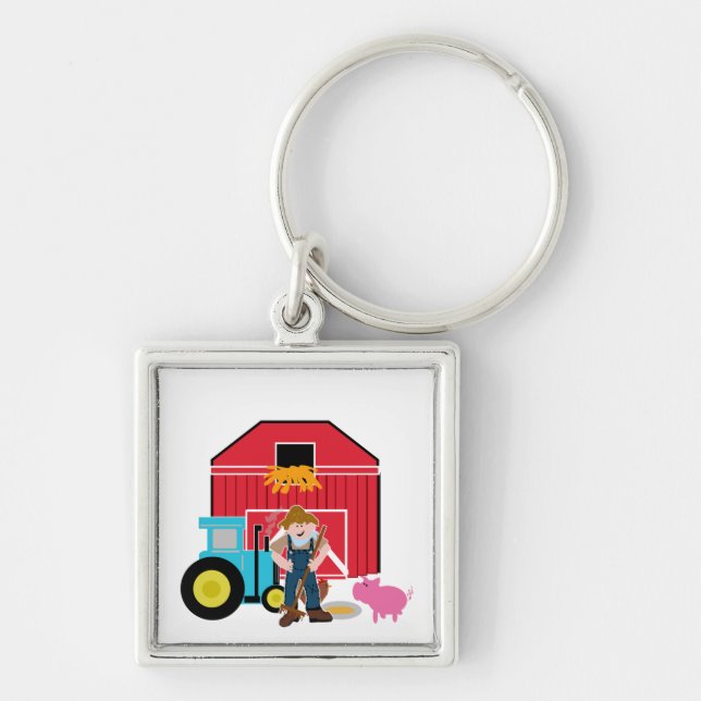 Farmyard Key Ring (Front)