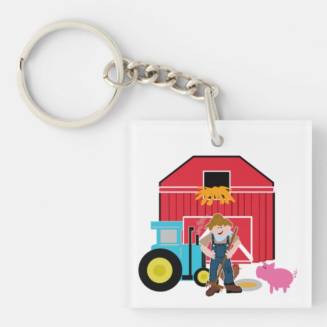 Farmyard Key Ring (Front)