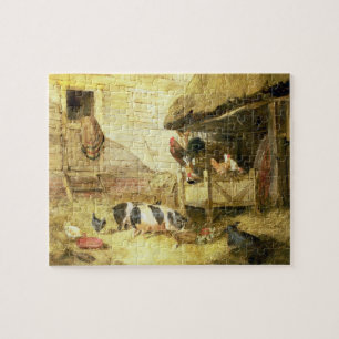 Farmyard Scene Jigsaw Puzzle