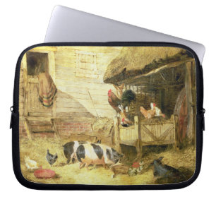 Farmyard Scene Laptop Sleeve