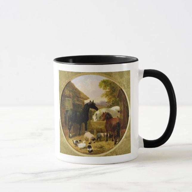 Farmyard Scene Mug (Right)