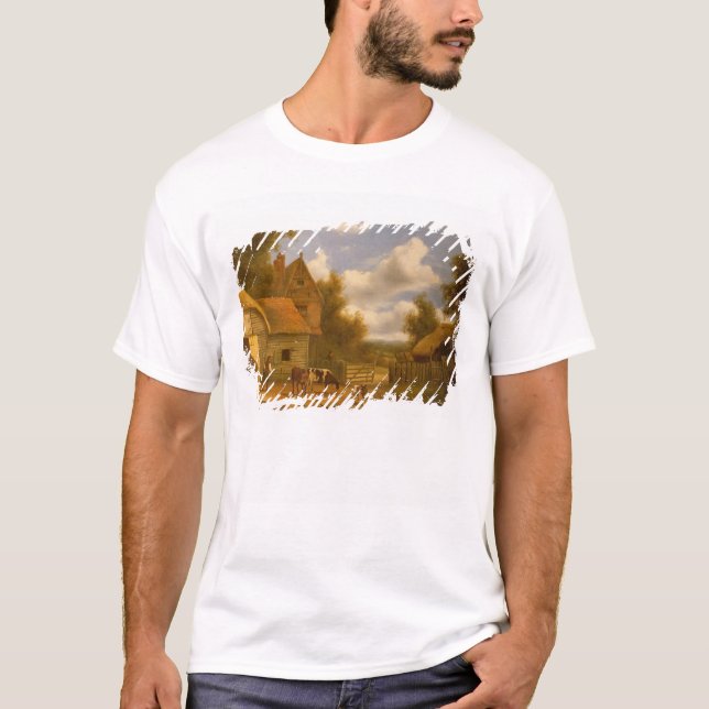 Farmyard Scene T-Shirt (Front)