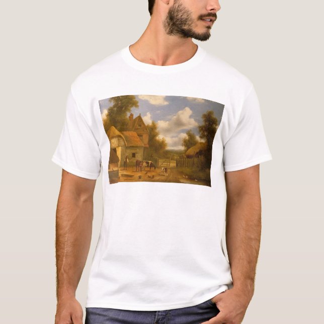Farmyard Scene T-Shirt (Front)