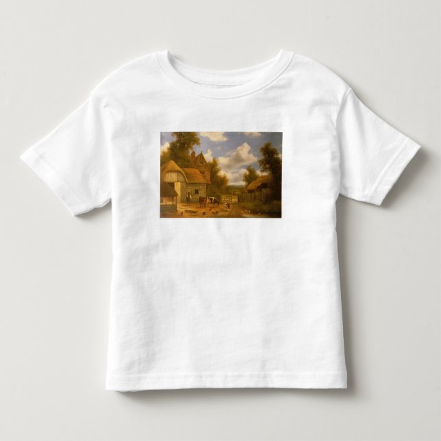 Farmyard Scene Toddler T-Shirt (Front)