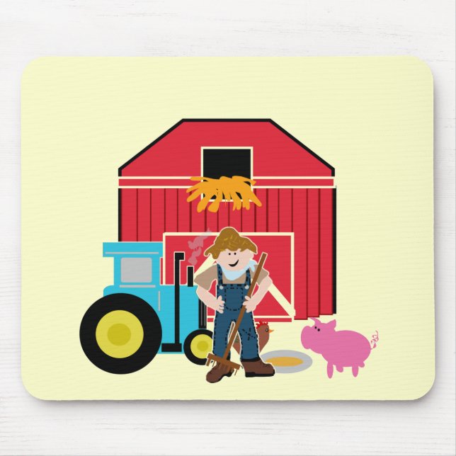 Farmyard Tshirts and Gifts Mouse Pad (Front)