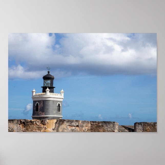 Faro Lighthouse Poster (Front)