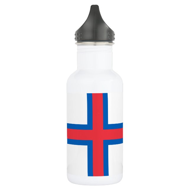 Faroe Islands Flag 532 Ml Water Bottle (Left)