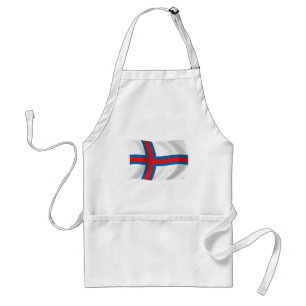 Faroe Islands Flag Apron