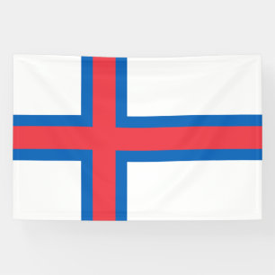 Faroe Islands Flag Banner
