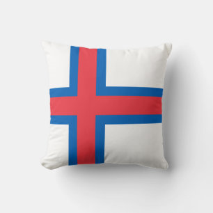 Faroe Islands Flag Cushion