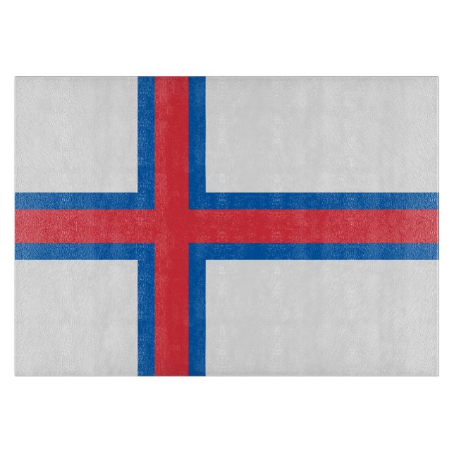Faroe Islands flag Cutting Board (Front)