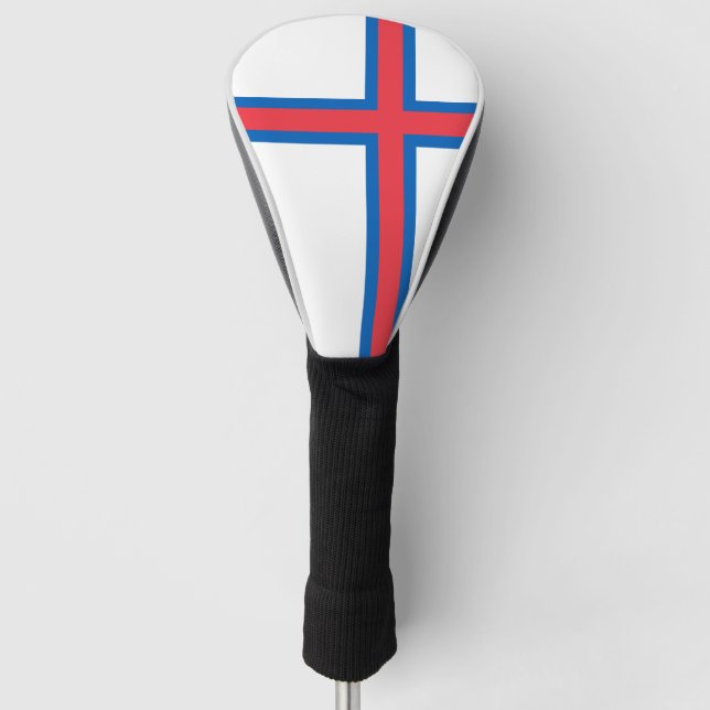Faroe Islands flag (DENMARK) Golf Head Cover (Front)