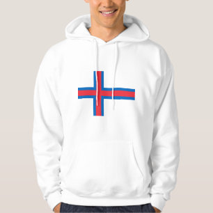 Faroe Islands Flag FO Hoodie