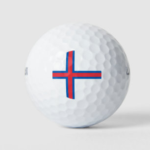 Faroe Islands flag Golf Balls