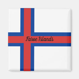 Faroe Islands flag Magnet