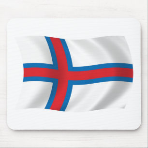Faroe Islands Flag Mousepad