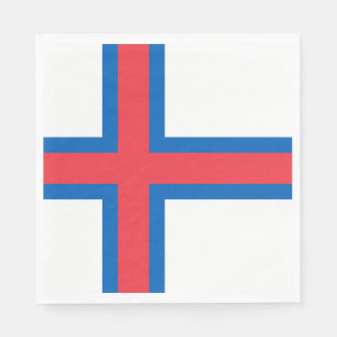 Faroe Islands Flag Napkin