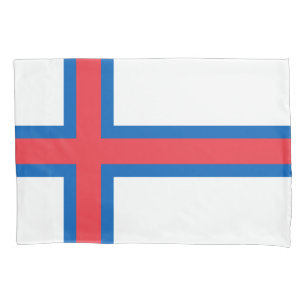 Faroe Islands Flag Pillowcase