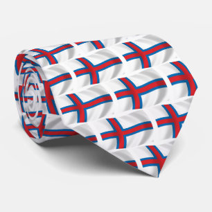 Faroe Islands Flag Tie