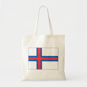 Faroe Islands Flag Tote Bag