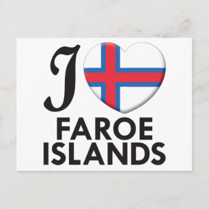 Faroe Islands Love Postcard