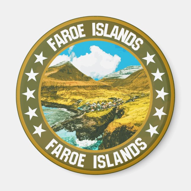 Faroe Islands                                      Magnet (Front)