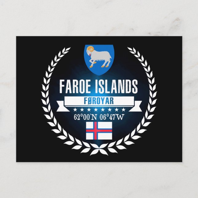 Faroe Islands Postcard (Front)