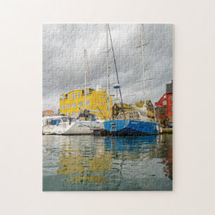 Faroe Islands   Tórshavn Harbour Jigsaw Puzzle
