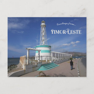 Farol Lighthouse in Dili Timor Leste Postcard