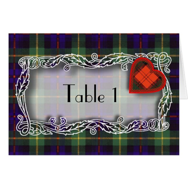 Farquarson Scottish Tartan (Front Horizontal)