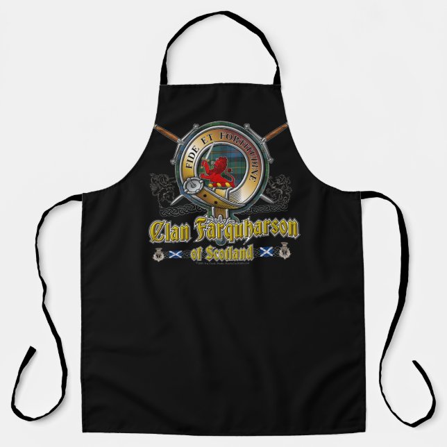 Farquharson Clan Badge Apron (Front)