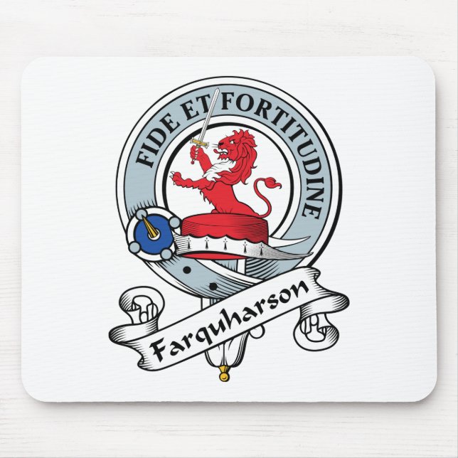 Farquharson Clan Badge Mouse Pad (Front)