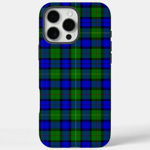 Farquharson tartan blue green plaid iPhone 16 pro max case