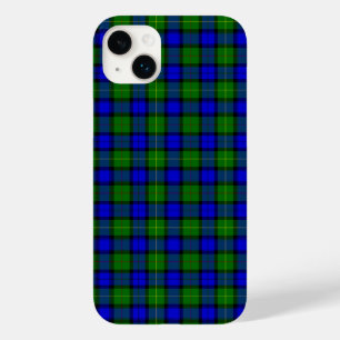 Farquharson tartan blue green plaid Case-Mate iPhone 14 plus case
