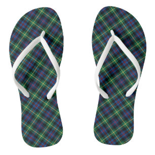 Farquharson Tartan Colourful Scottish Plaid Thongs