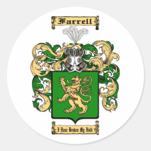 Farrell Classic Round Sticker