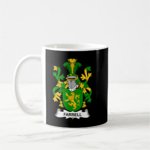 Farrell Coat of Arms  Family Crest  Coffee Mug