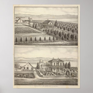 Farrelly, Mathews residences, farms Poster